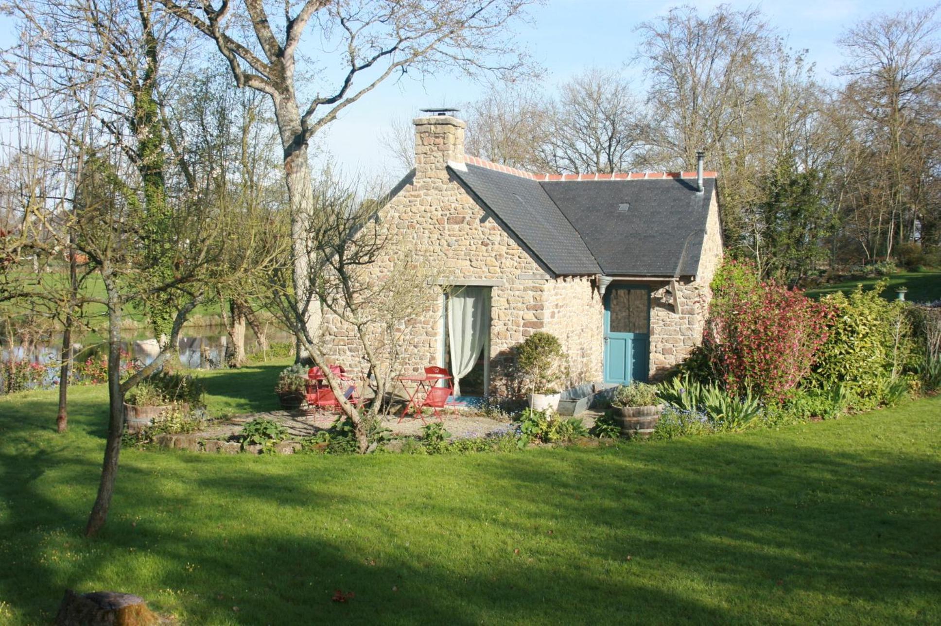 Bed and Breakfast Au Pont Ricoul Saint-Pierre-de-Plesguen Esterno foto