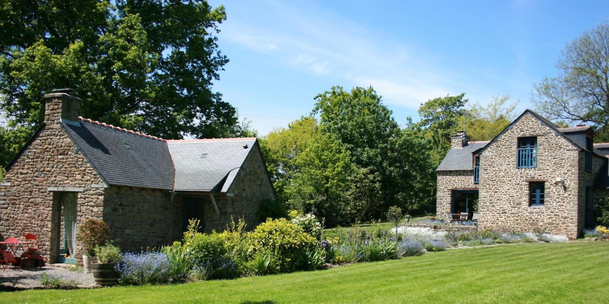 Bed and Breakfast Au Pont Ricoul Saint-Pierre-de-Plesguen Esterno foto