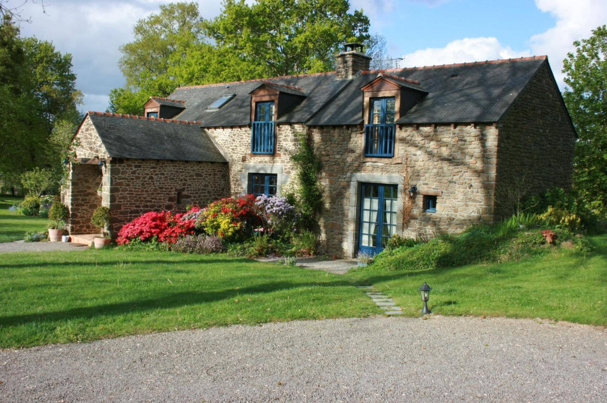 Bed and Breakfast Au Pont Ricoul Saint-Pierre-de-Plesguen Esterno foto