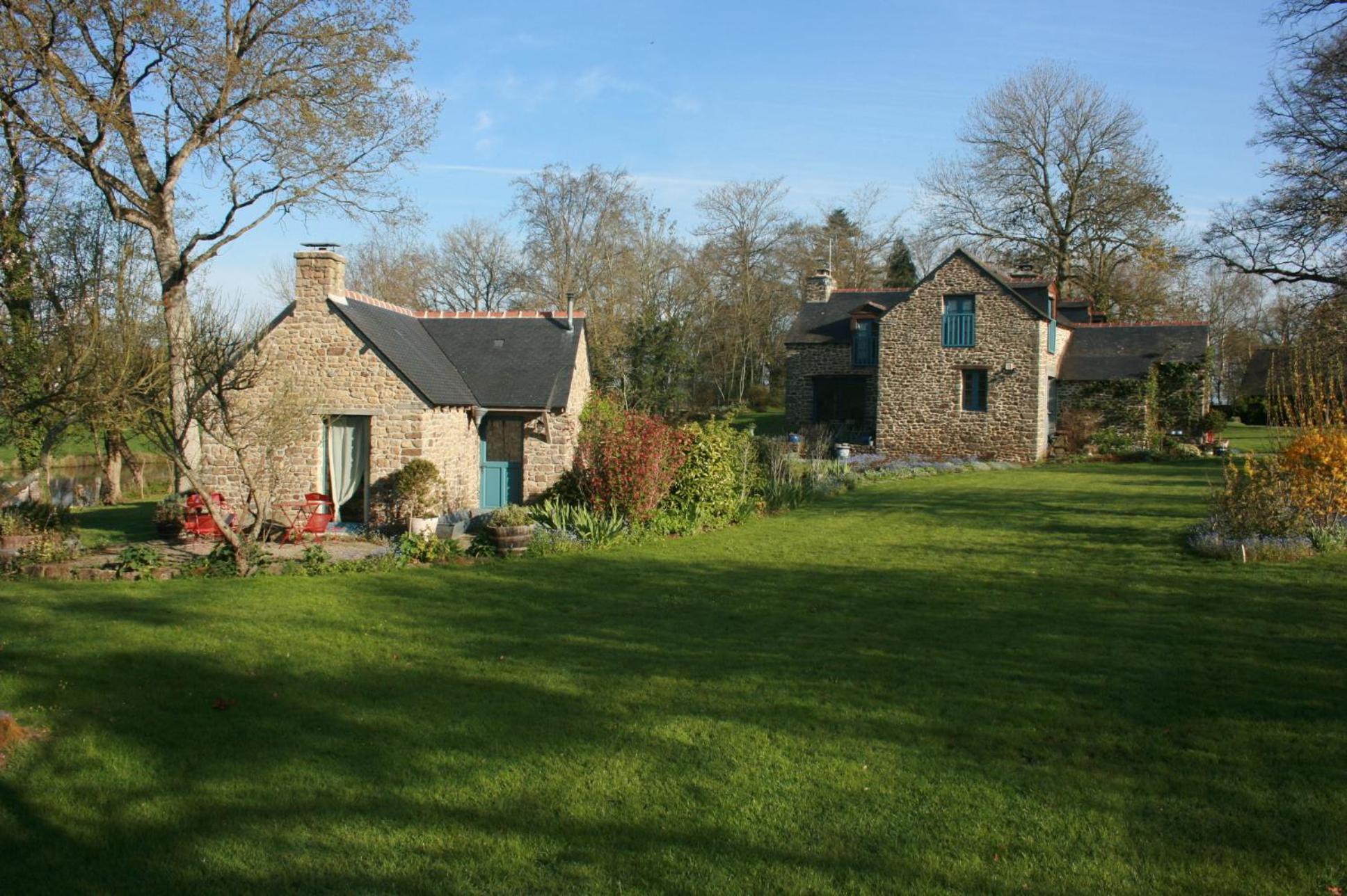 Bed and Breakfast Au Pont Ricoul Saint-Pierre-de-Plesguen Esterno foto